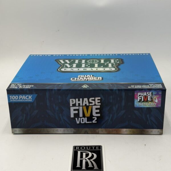 whole melt 2g disposable dual chamber phase five v2