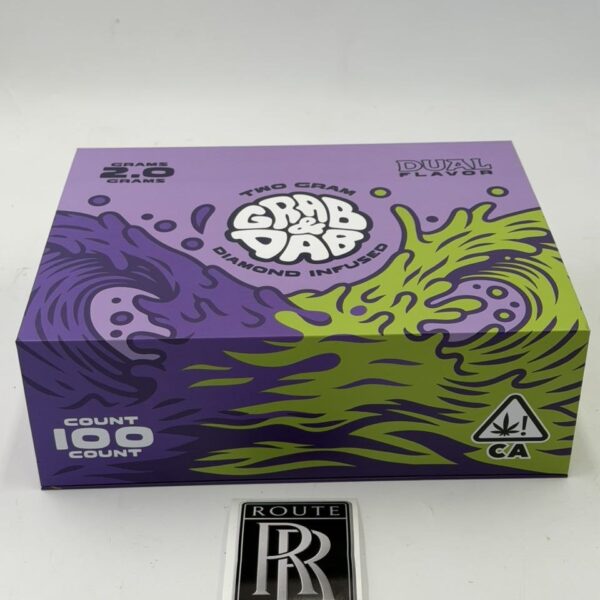 grab & dab dual flavor 2g disposable