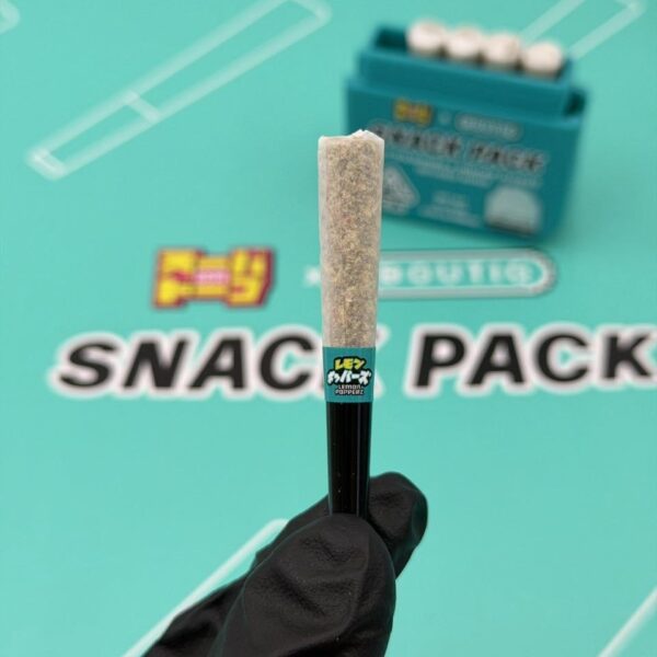 boutiq snackpack x super dope pre-rolls infused minis