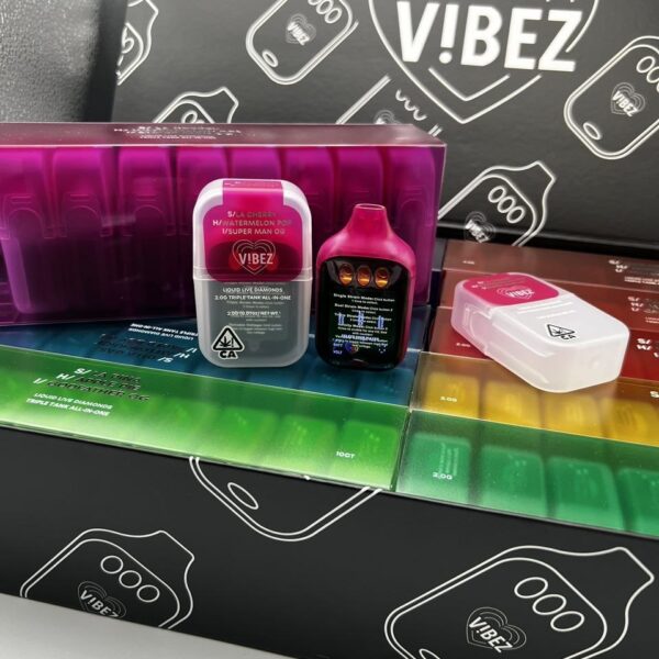 vibez 2g disposable triple tank