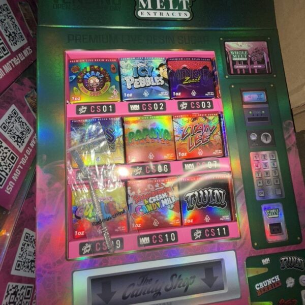 whole melt extracts vending machine 16oz