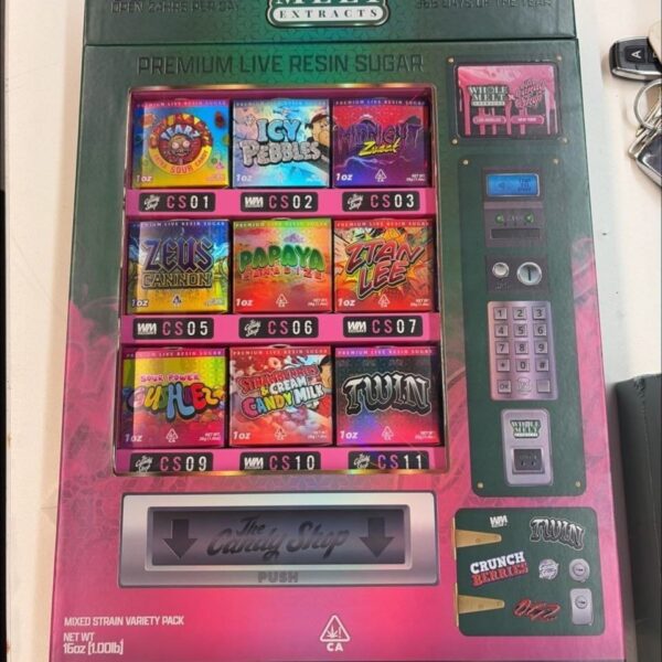 whole melt extracts vending machine 16oz