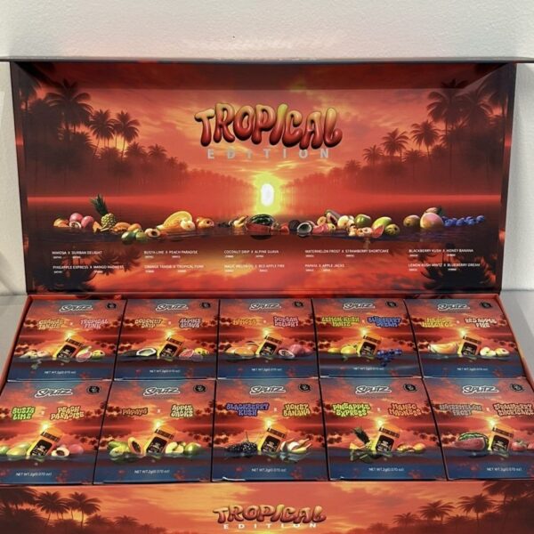 splitz tropical edition 2g disposable