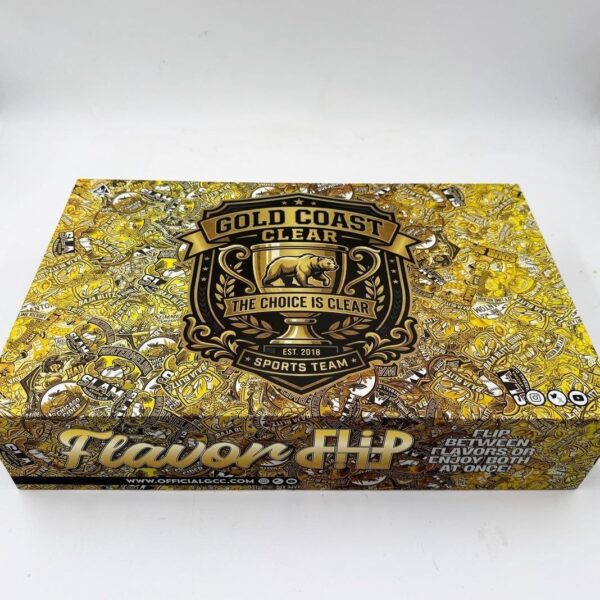 gold coast clear flavor flip 2g disposable