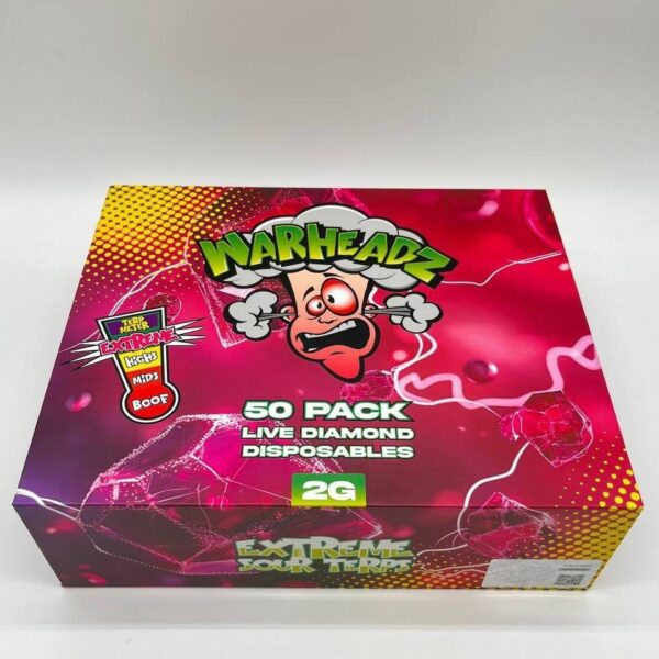 warheadz 2g disposable extreme sour terp