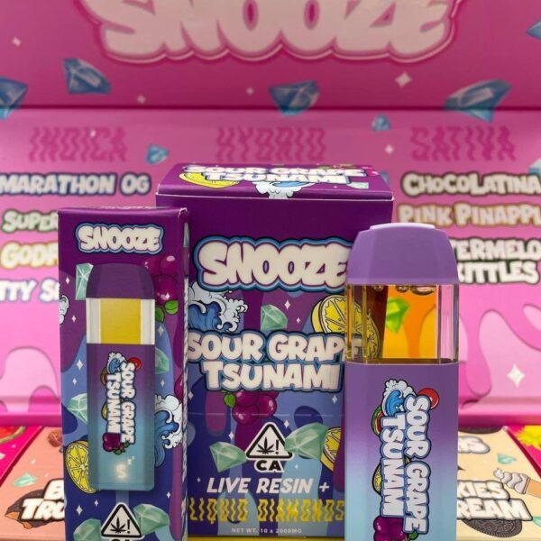 snooze bar 2g disposable