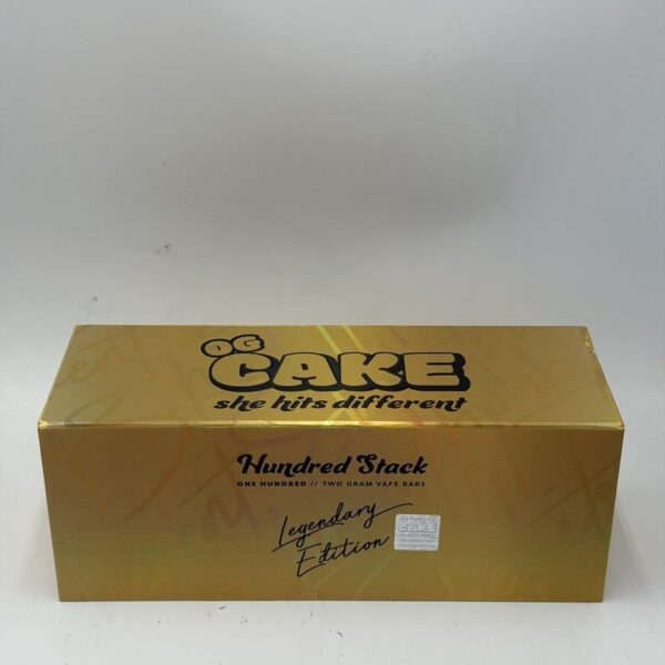 og cake 2g disposable gold legendary edition