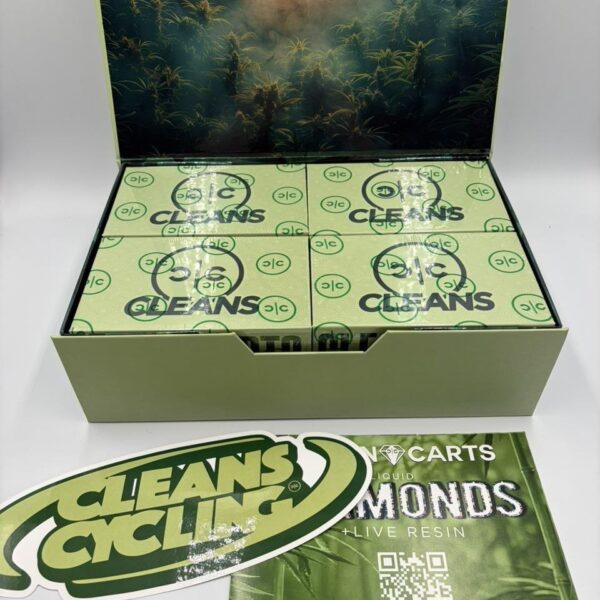 clean carts 2g disposable cycling spring green edition