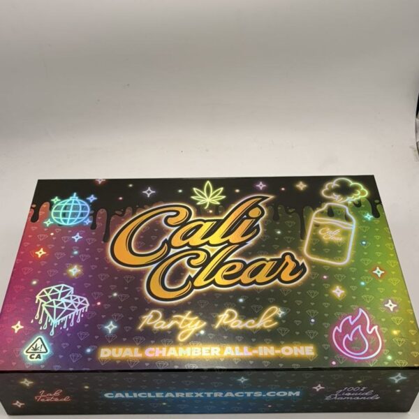 cali clear party pack 2g disposable dual chamber