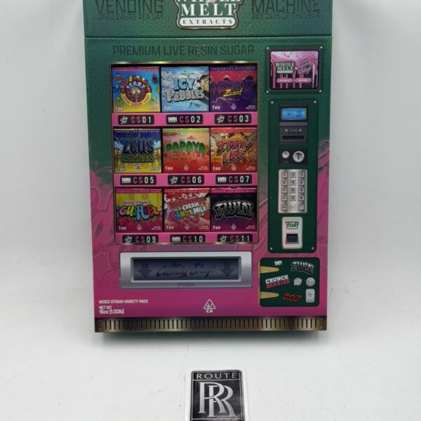 whole melt extracts vending machine