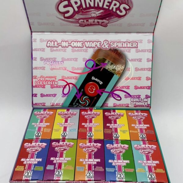 sweetz spinners 2g disposable