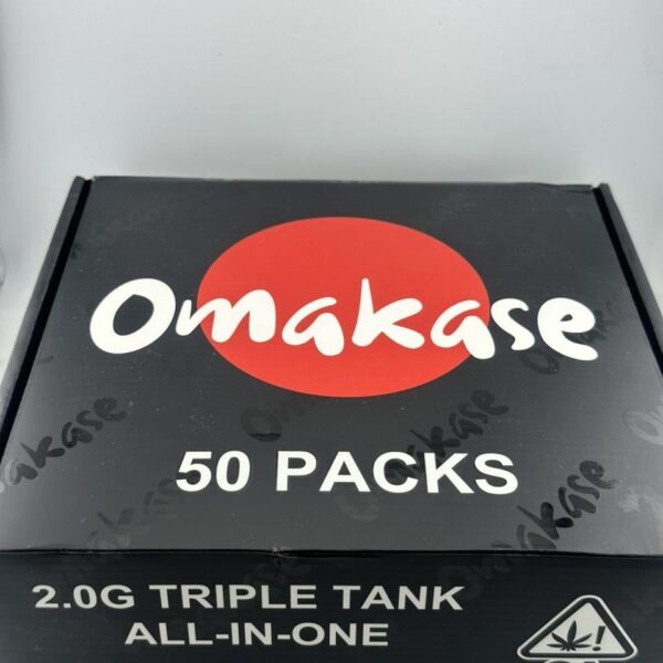 omakase triple tank 2g disposable